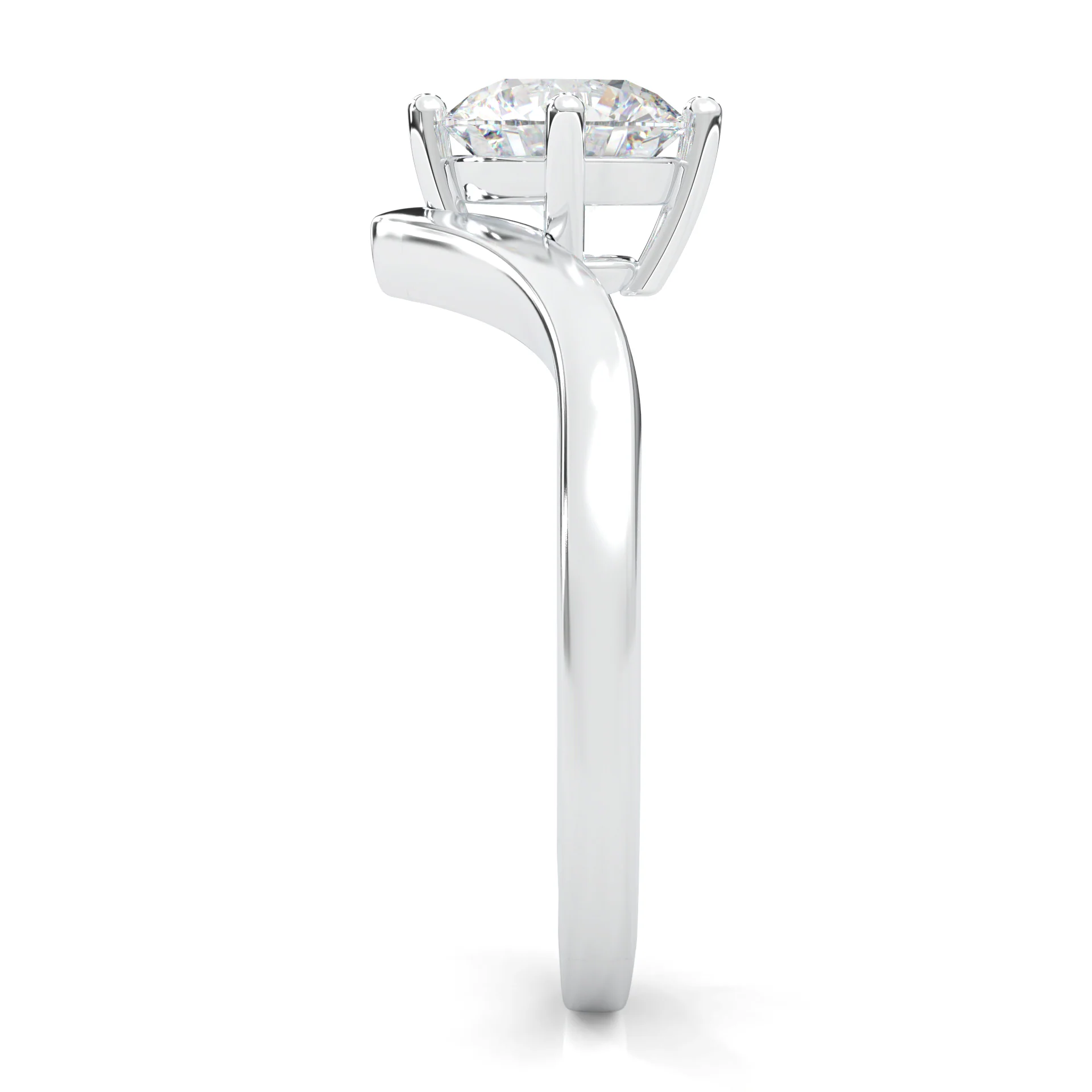 Anémone Solitaire Engagement Ring (14k Solid Gold) - Image 5
