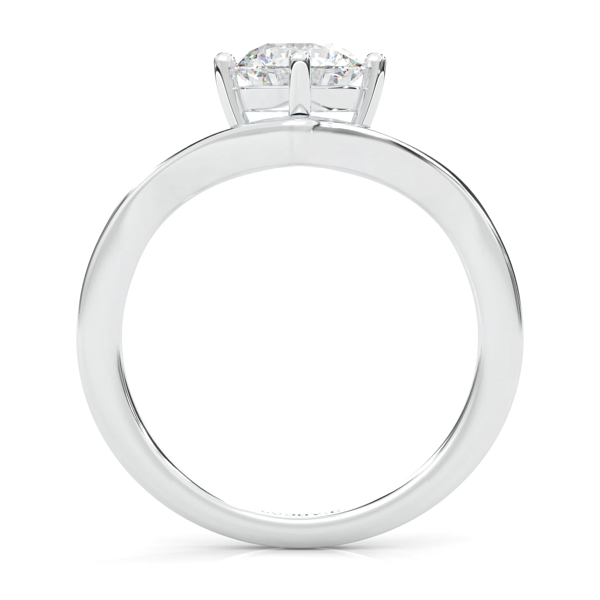 Anémone Solitaire Engagement Ring (14k Solid Gold) - Image 6