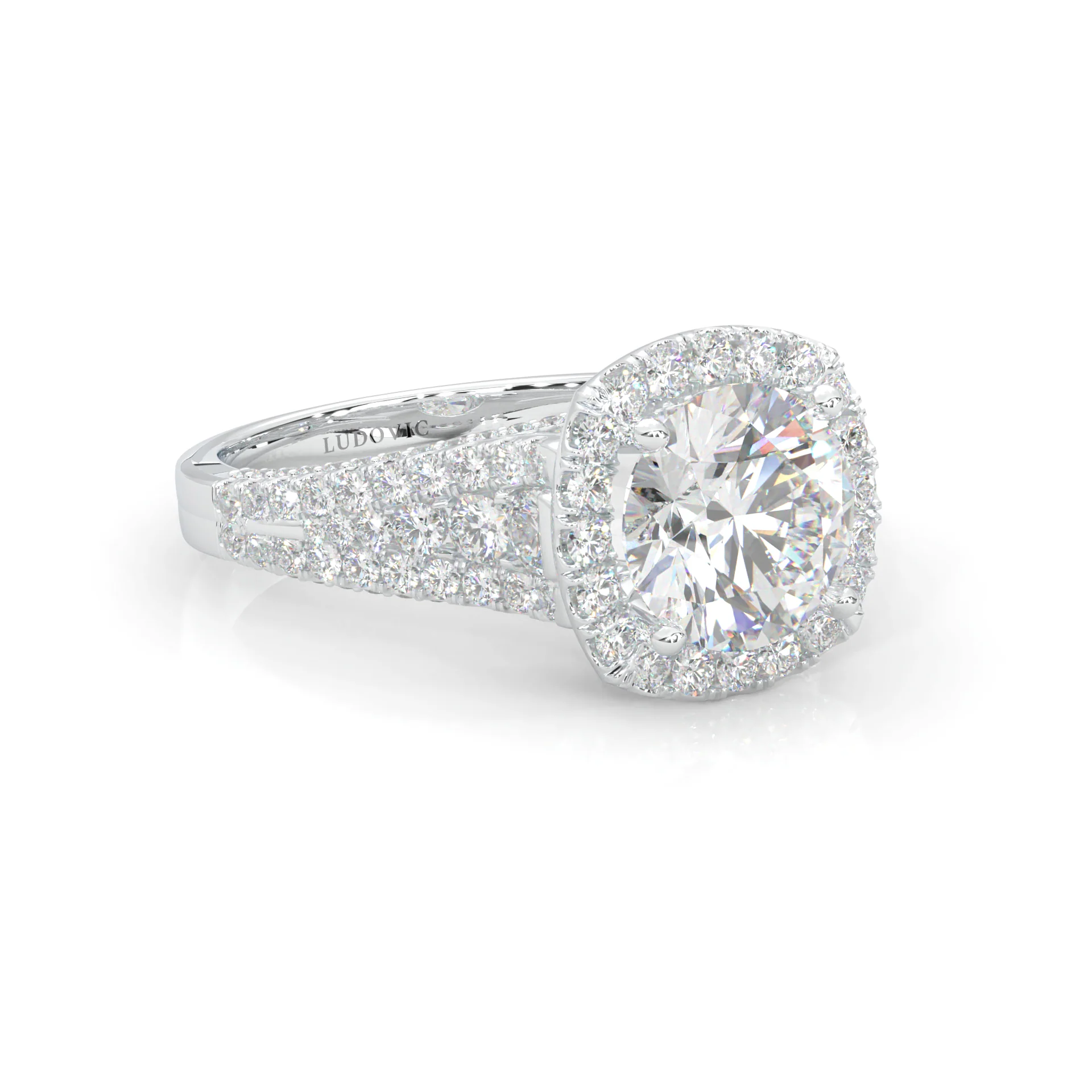 Aurelia Moissanite Ring (14k Solid Gold) - Image 3