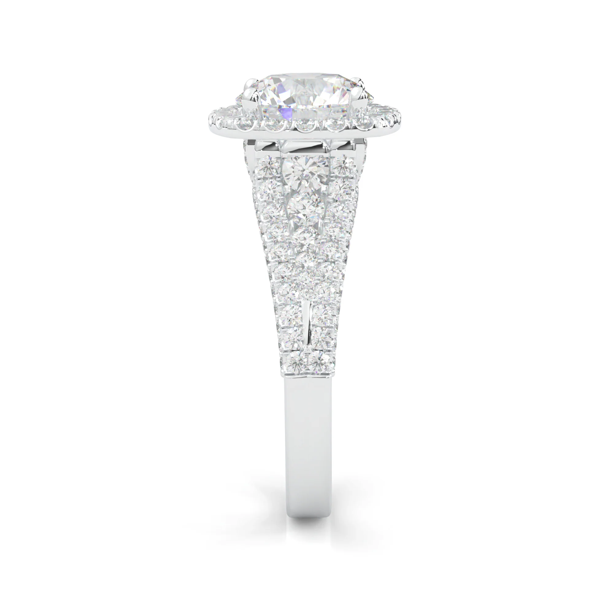 Aurelia Moissanite Ring (14k Solid Gold) - Image 5