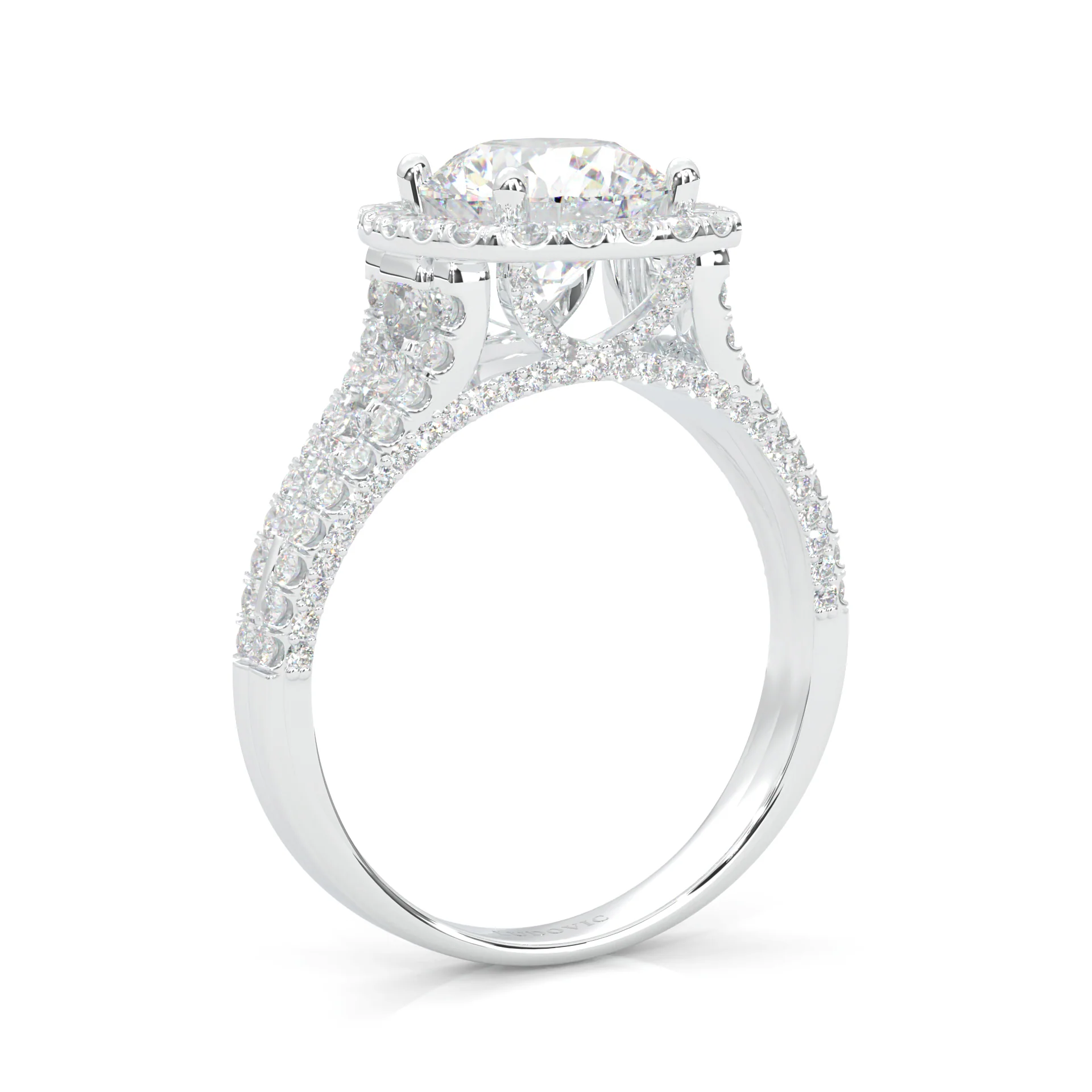 Aurelia Moissanite Ring (14k Solid Gold) - Image 6