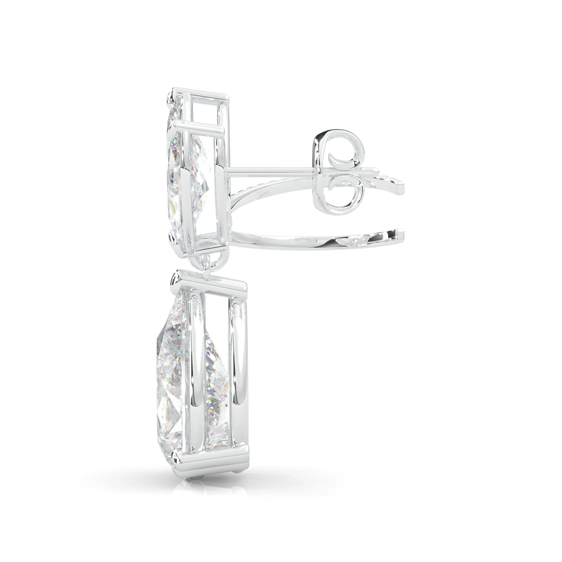 Bunny Pear Drop Earrings - Image 5