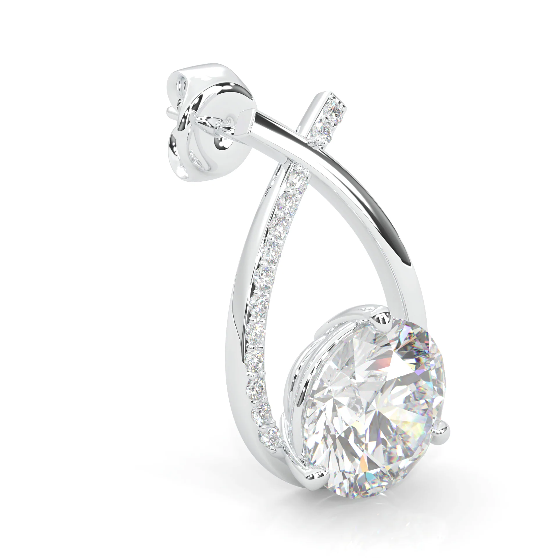 Cross Stud Earrings - Image 5