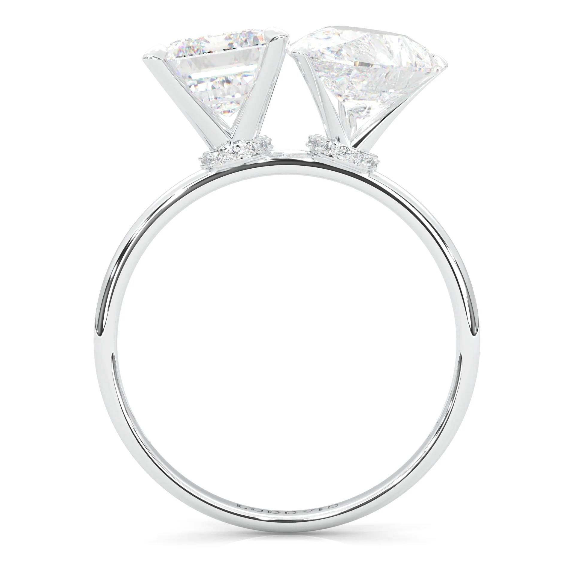 Harmony Stones Emerald & Pear Cut (14k Solid Gold) - Image 6