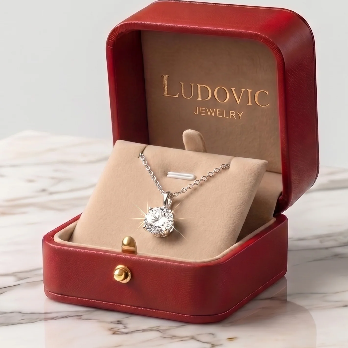 Ludovic Moissanite Necklaceā¢
