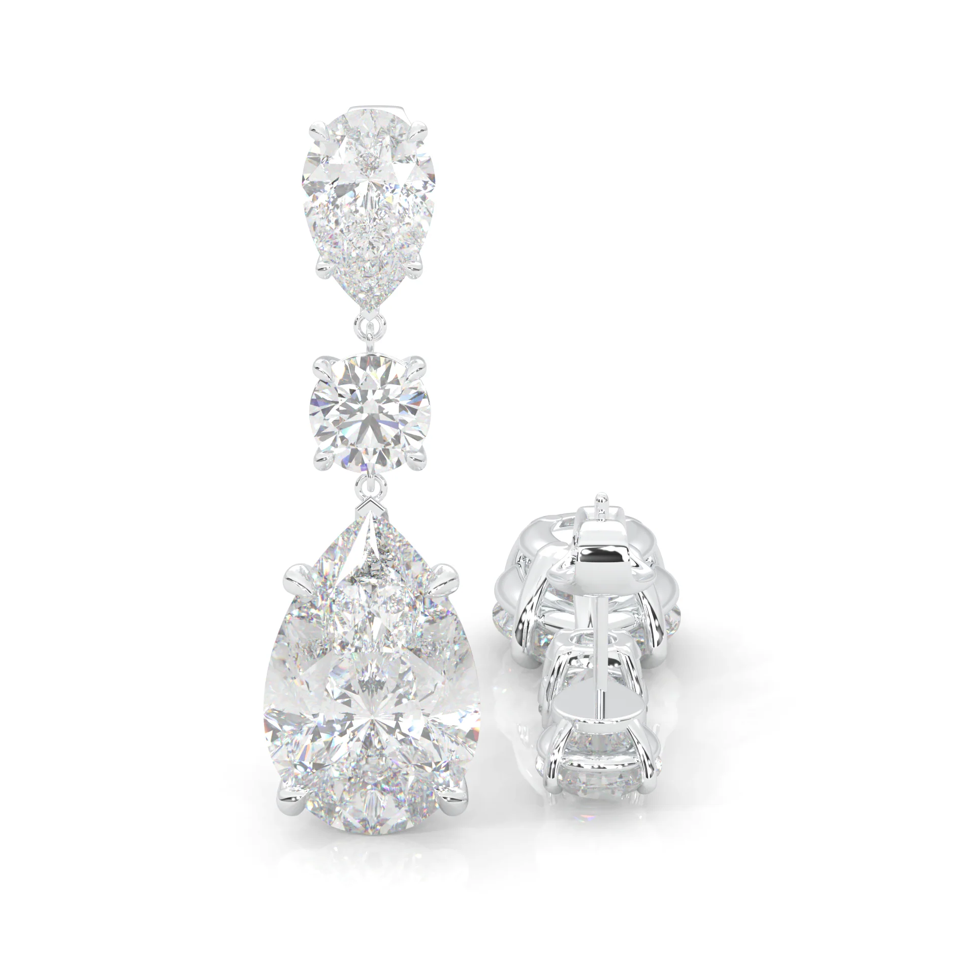 Pear Drop Earrings - Image 3