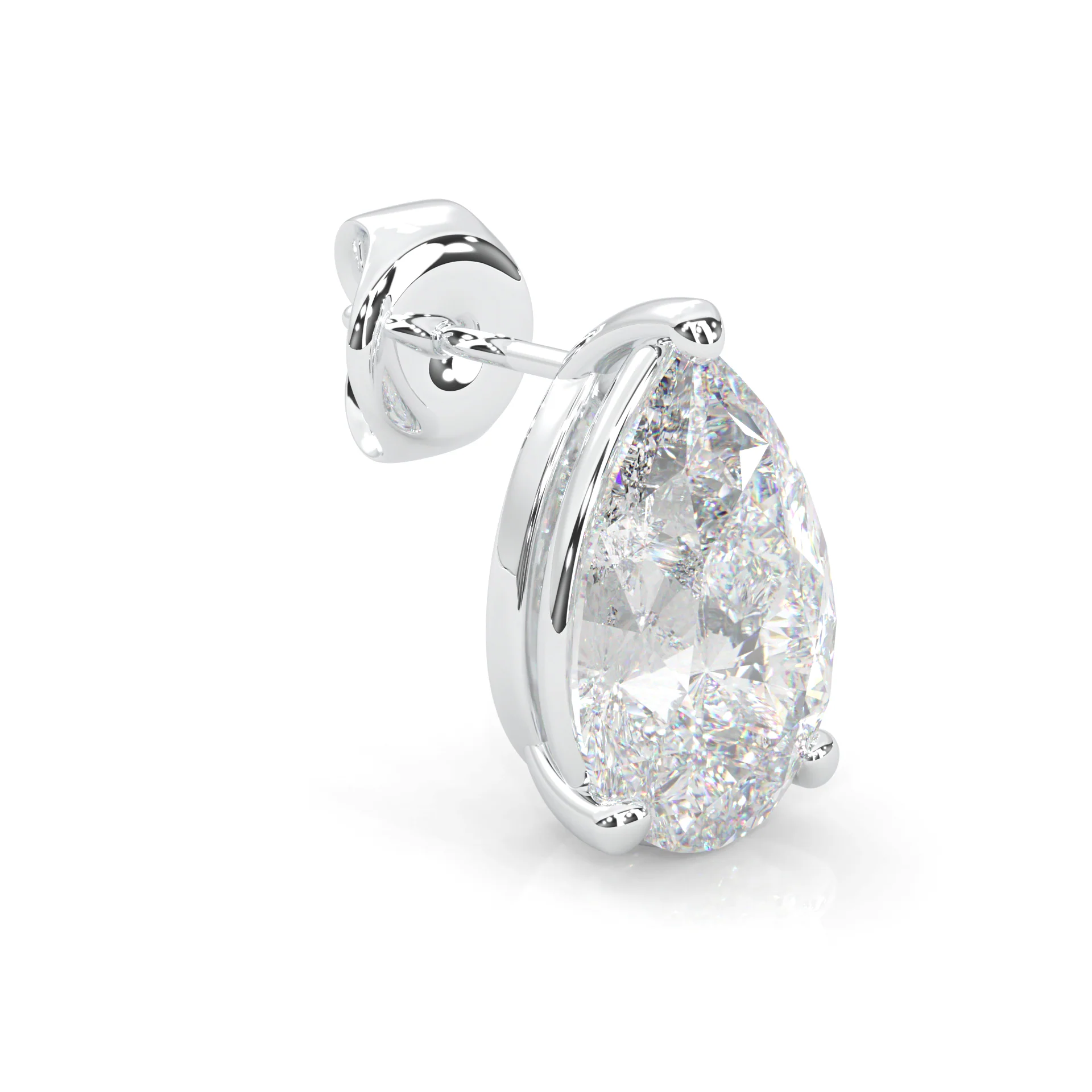 Pear Stud Earrings - Image 5