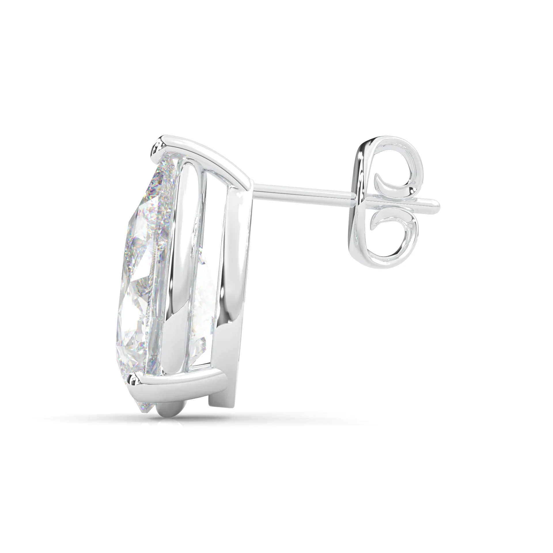 Pear Stud Earrings - Image 6