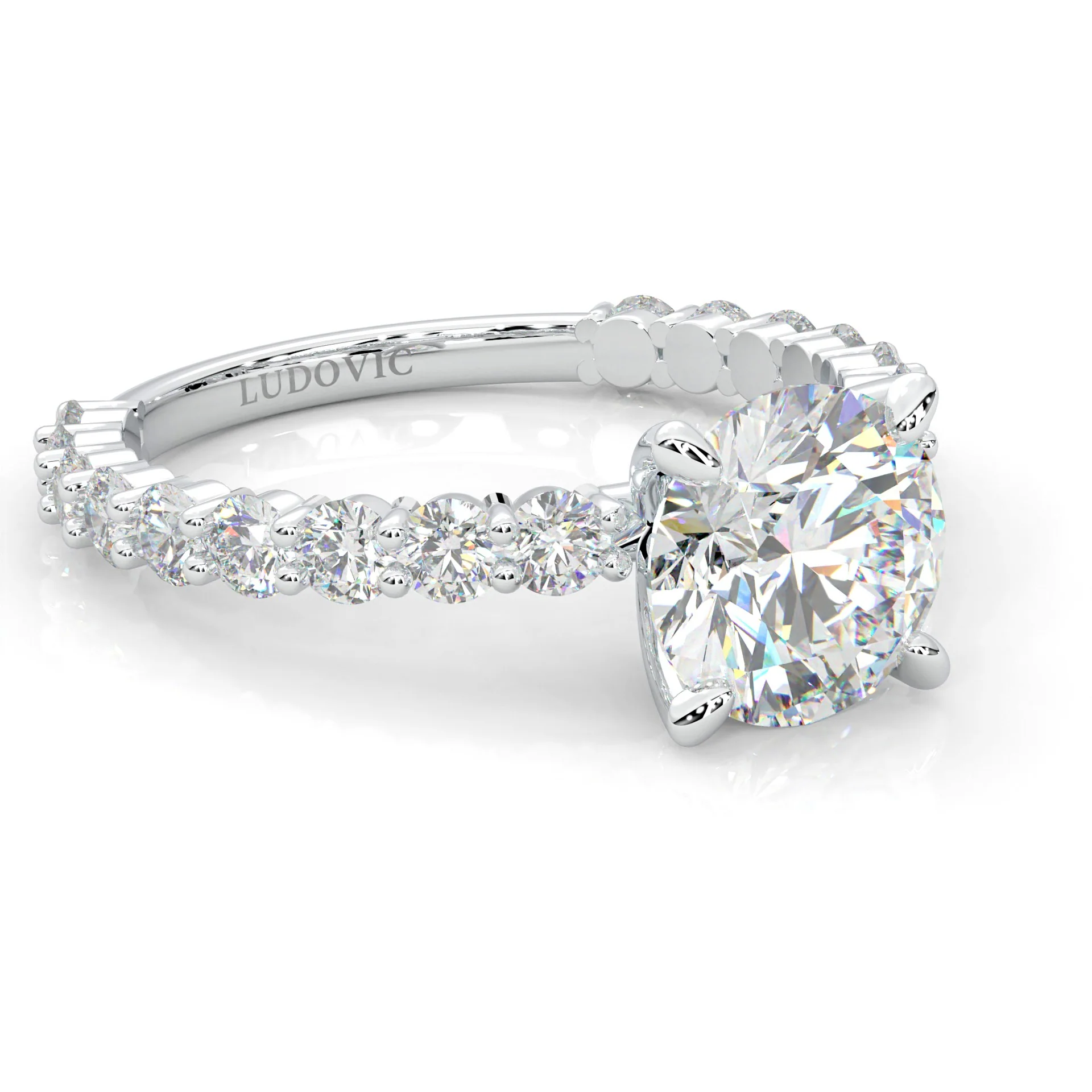 The Impossible Star Moissanite Engagement Ring (14k Solid Gold) - Image 3