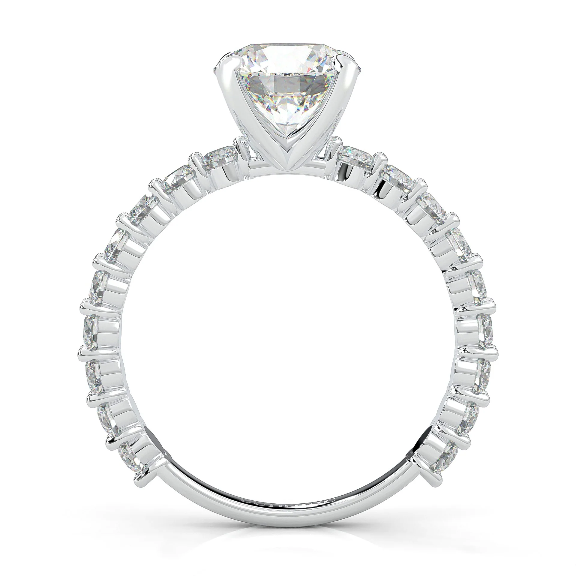 The Impossible Star Moissanite Engagement Ring (14k Solid Gold) - Image 4