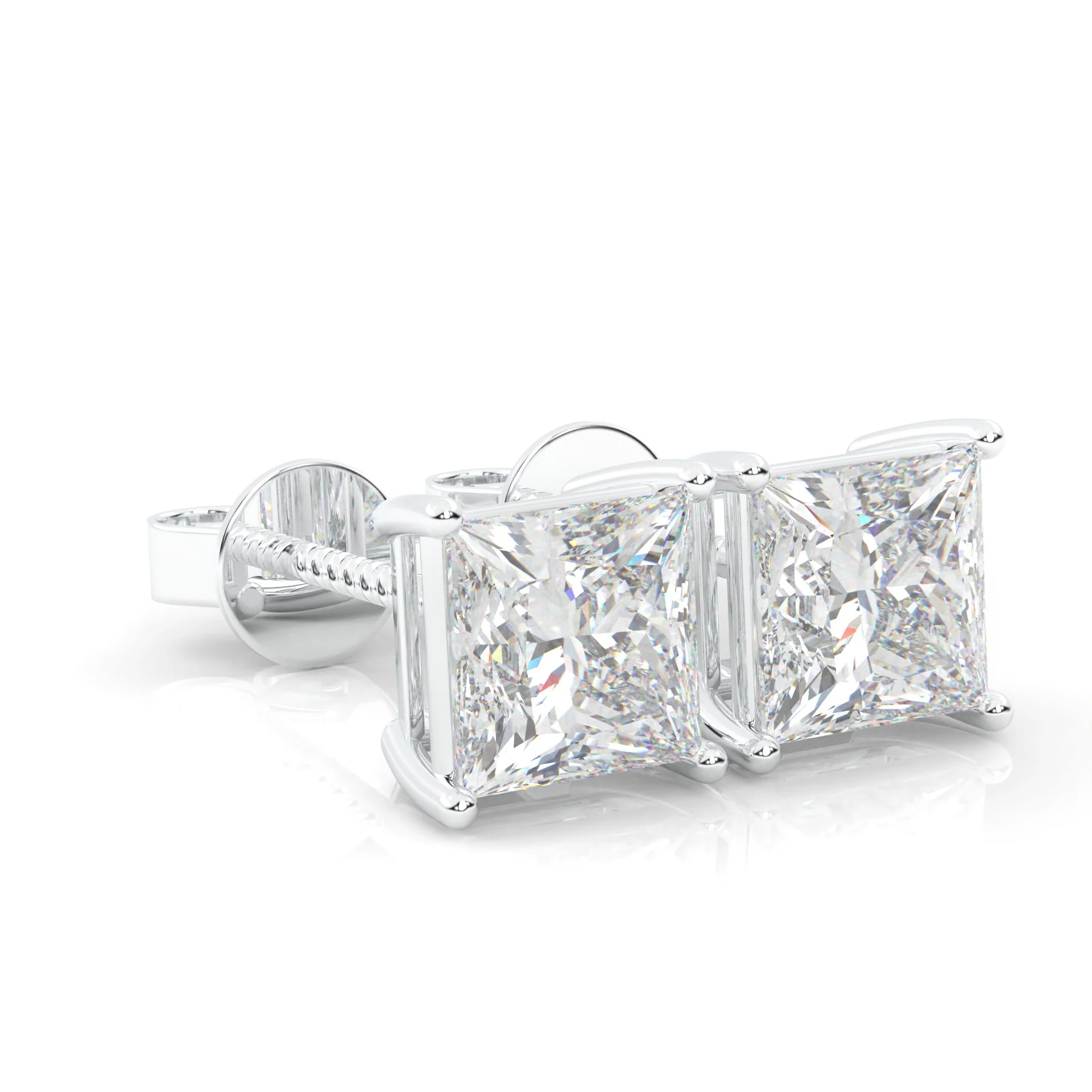 The Luminous Song Moissanite Earrings - Image 3