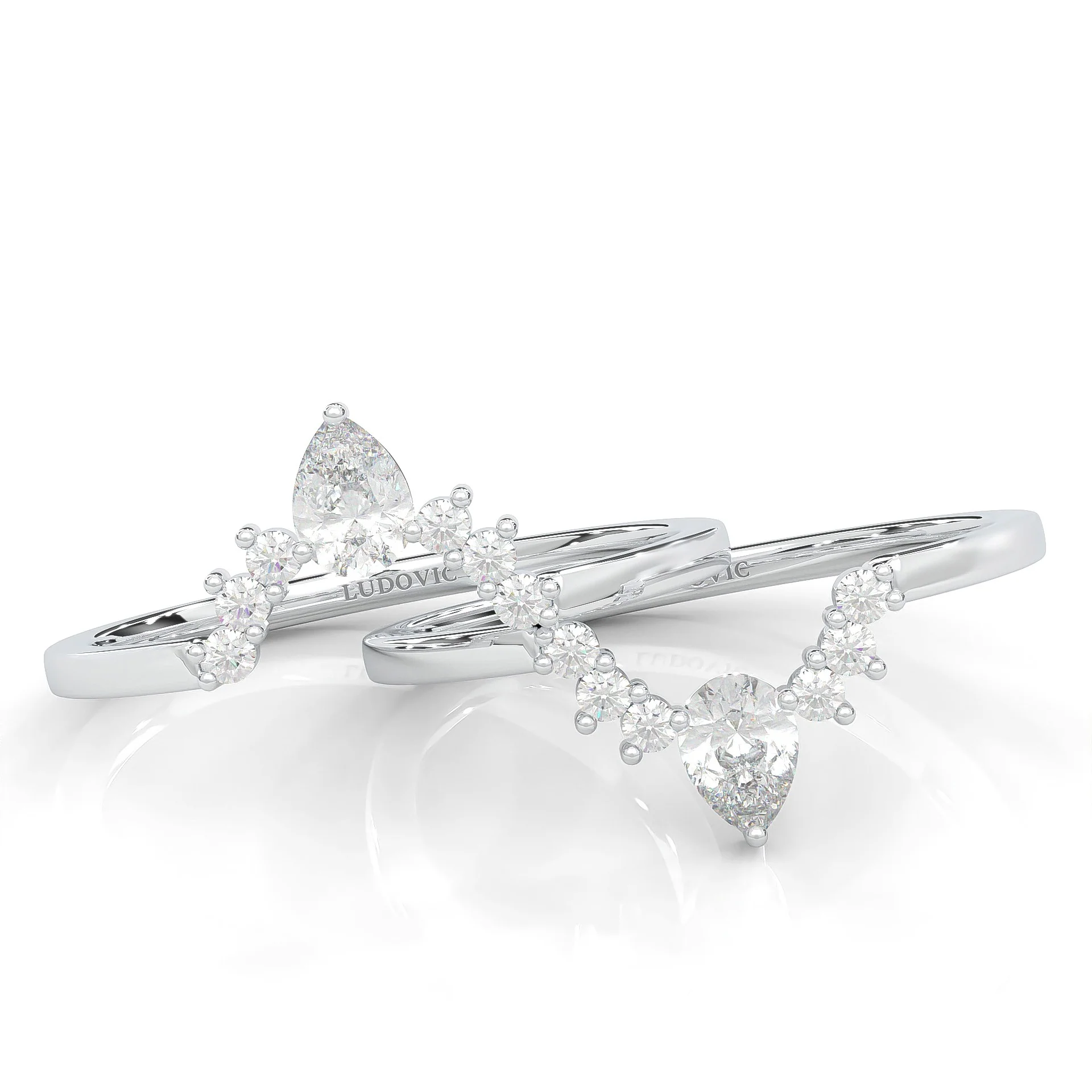 The Universal Dual Bands ( White Gold ) - Image 4
