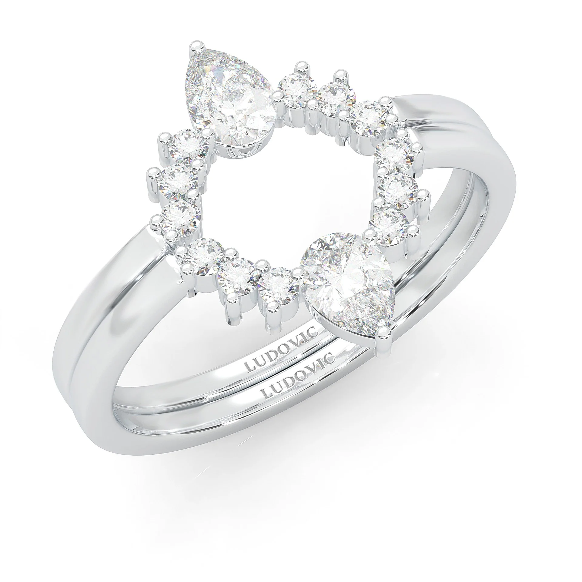 The Universal Dual Bands ( White Gold ) - Image 8
