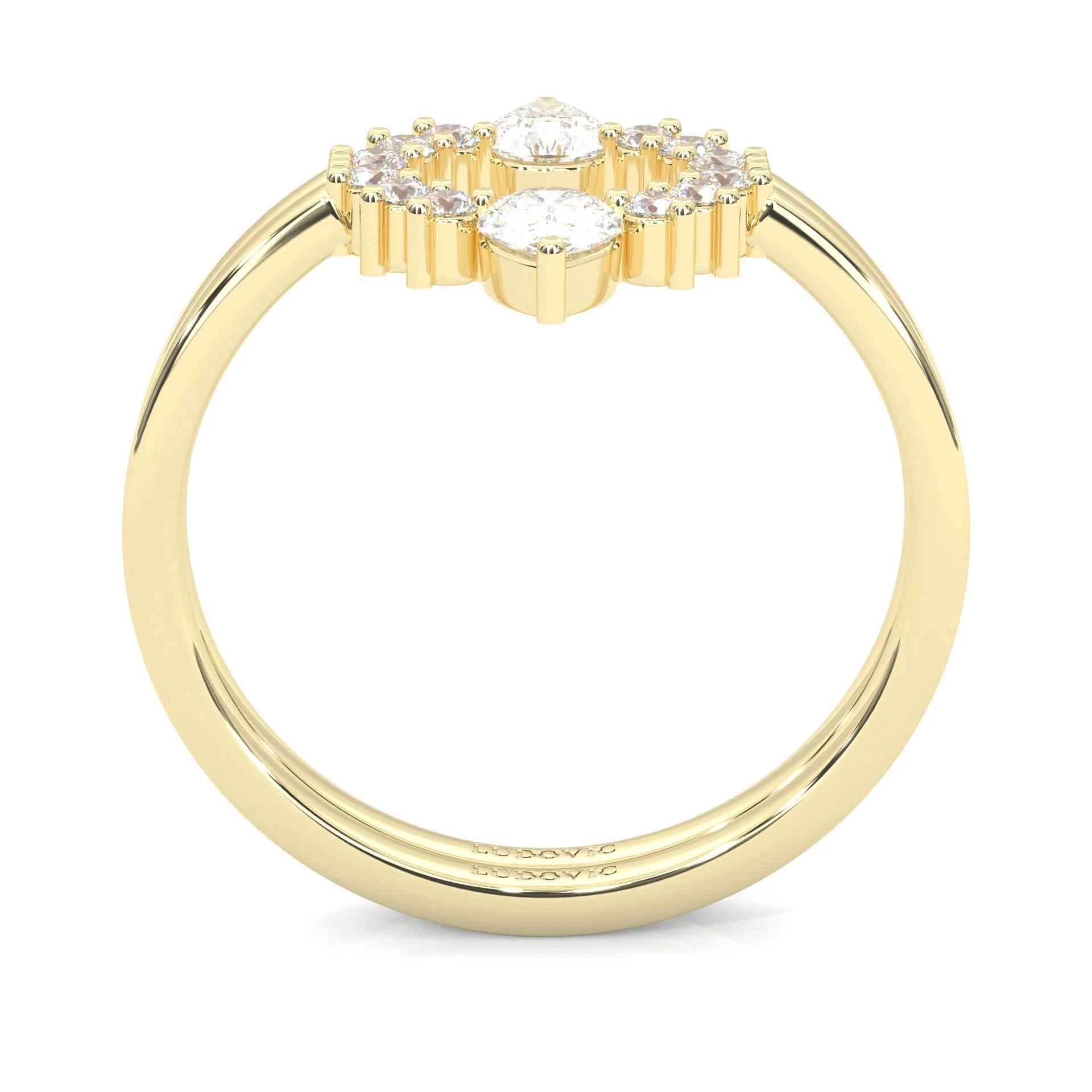 The Universal Dual Bands ( Yellow Gold ) - Image 4