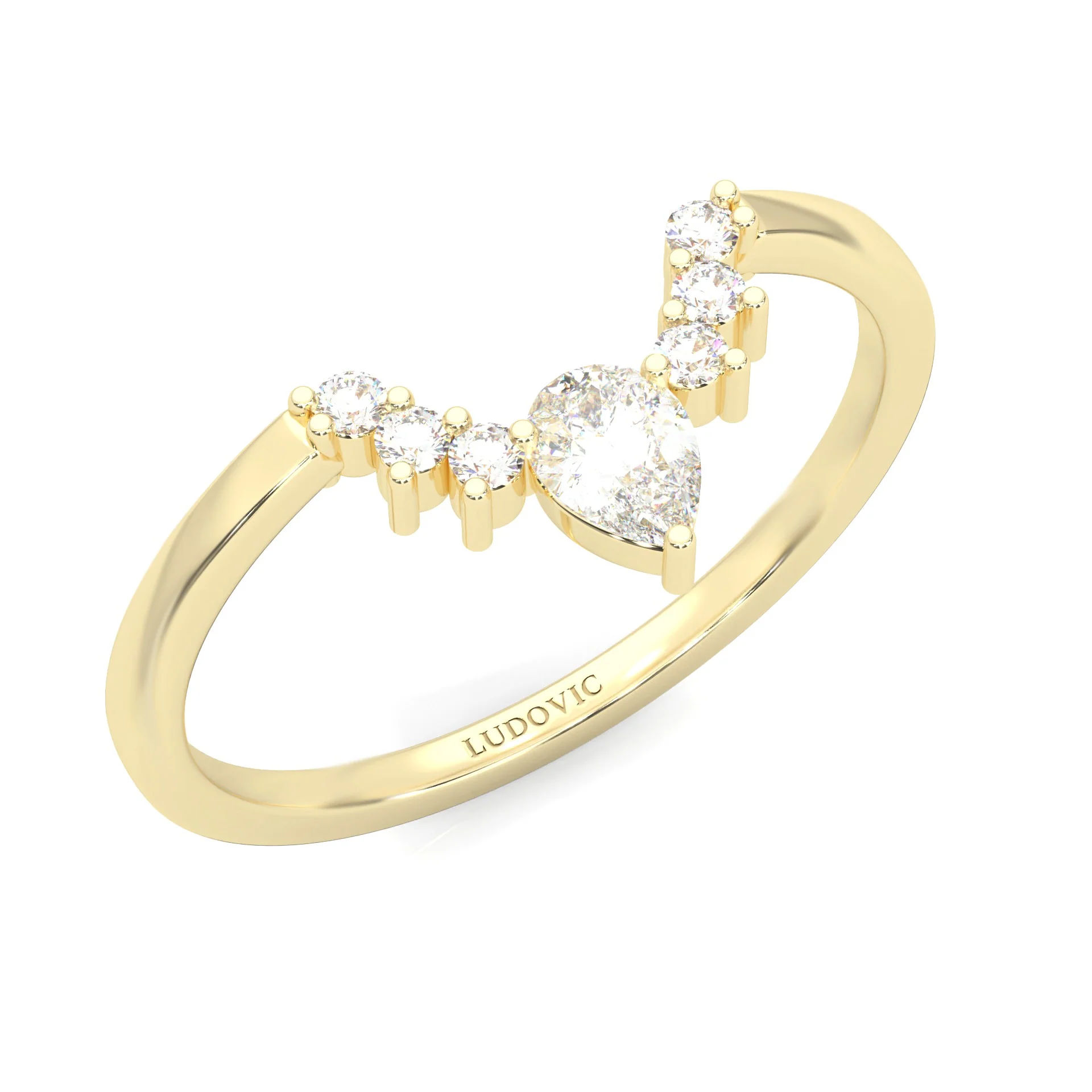 The Universal Dual Bands ( Yellow Gold ) - Image 8