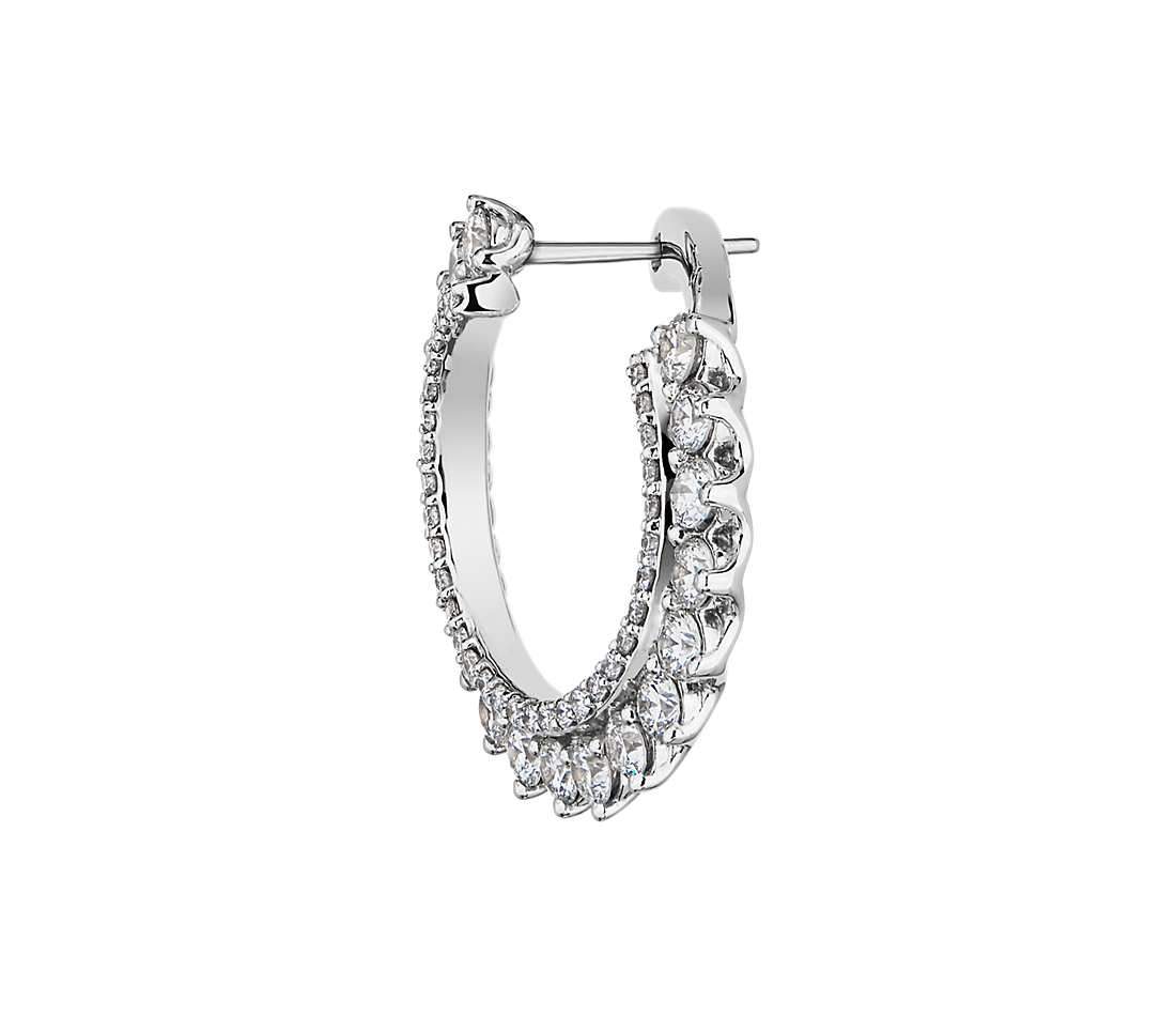The Lustrous Pledge Moissanite Earring - Image 3