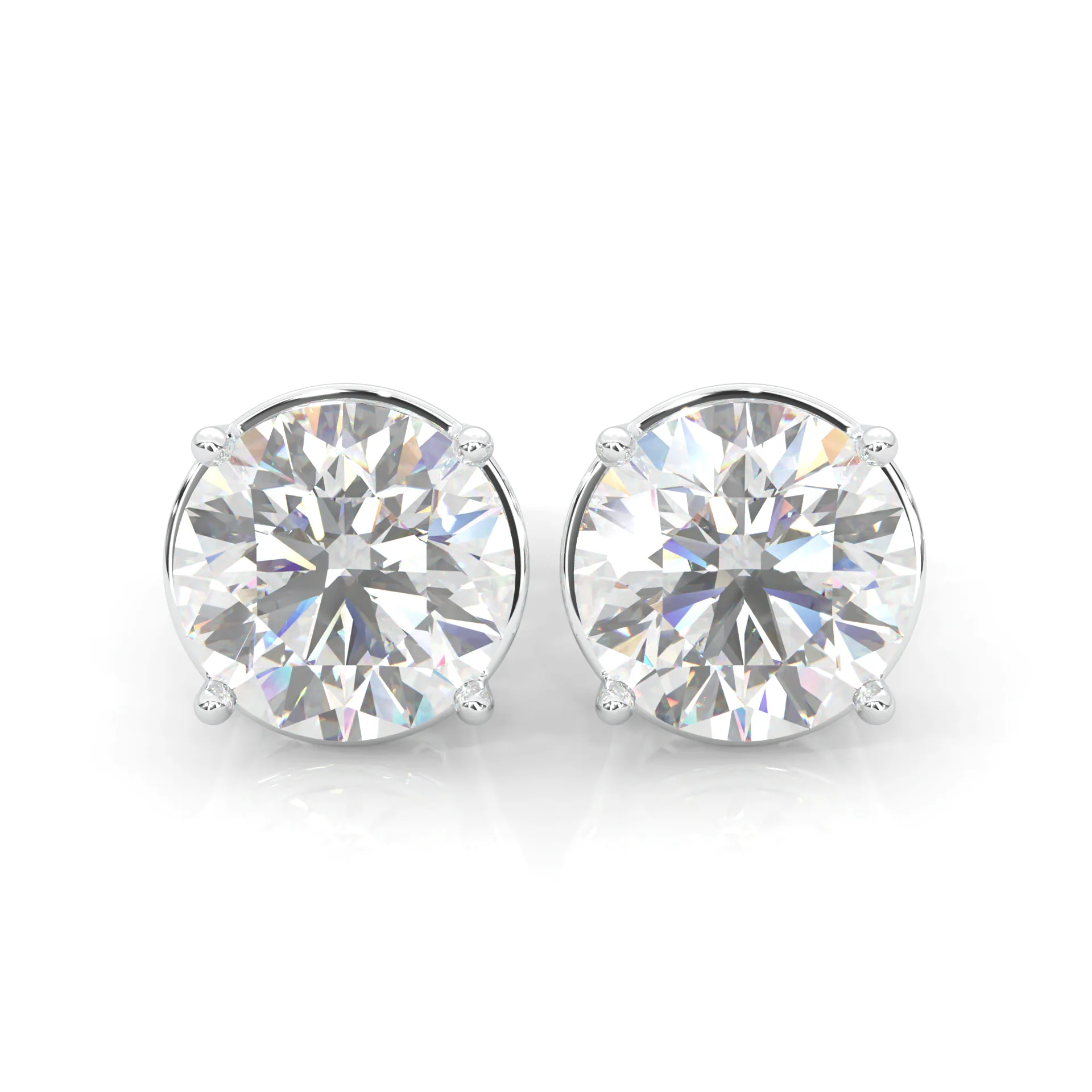 The Pure Seal Moissanite Earrings - Image 4