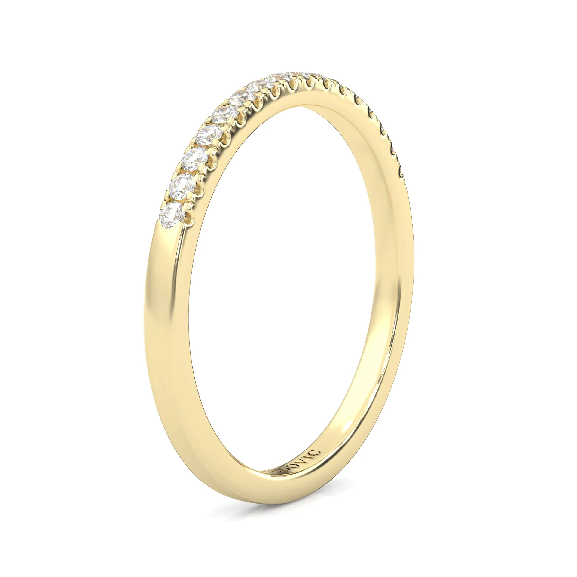 Wedding Band 4 ( Yellow Gold ) - Image 4