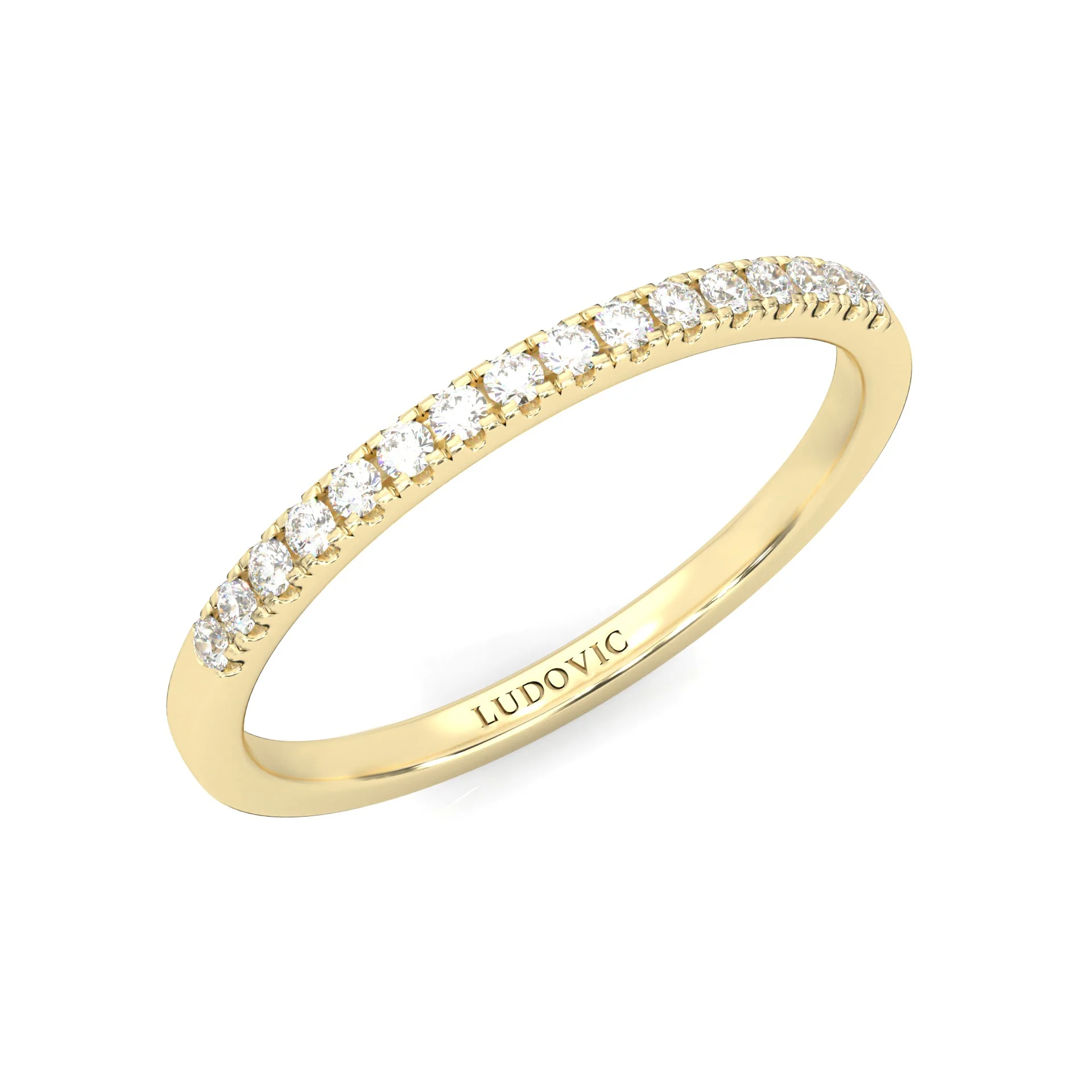 Wedding Band 4 ( Yellow Gold ) - Image 6