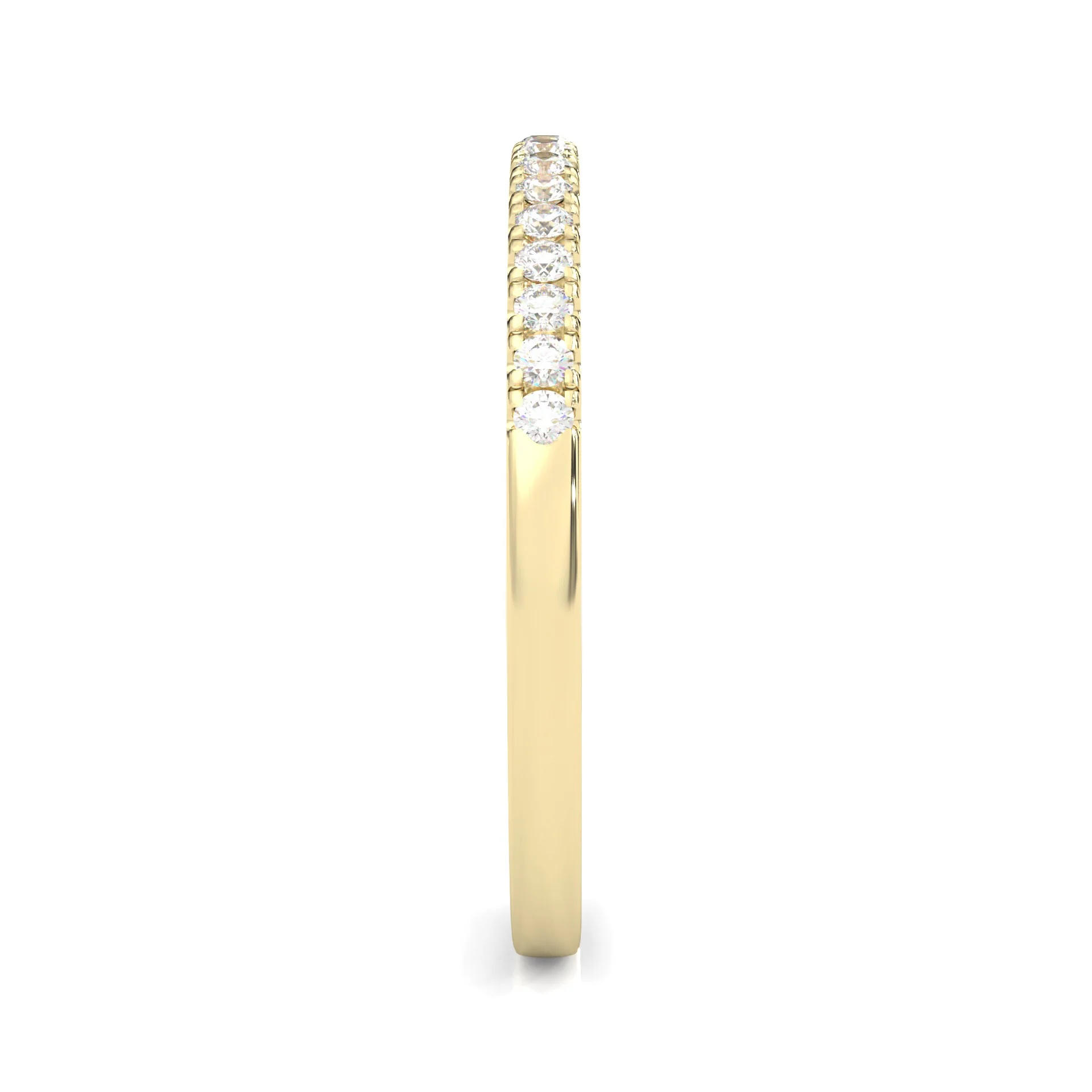 Wedding Set 4 (14k Solid Yellow Gold) - Image 11