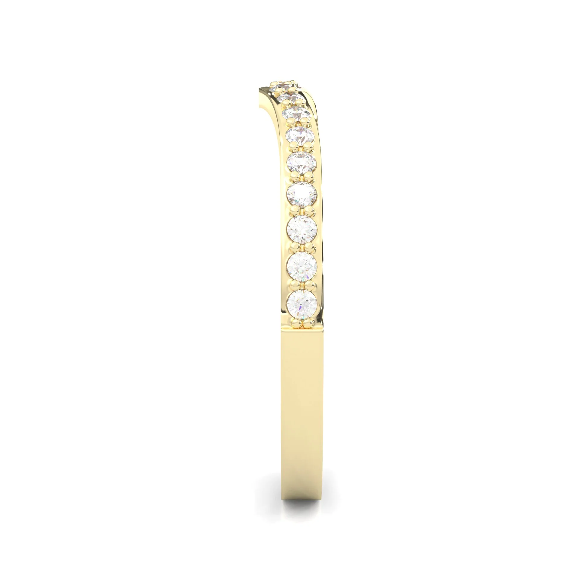 Wedding Set 7 (14k Solid Yellow Gold) - Image 11