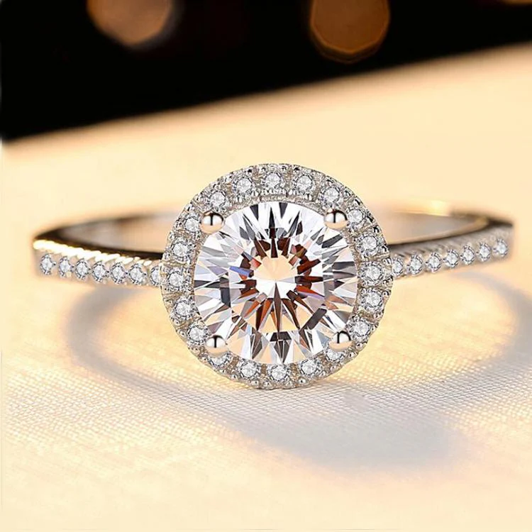 White gold Royal Crown Ludovic Moissanite Ring™ - Image 2